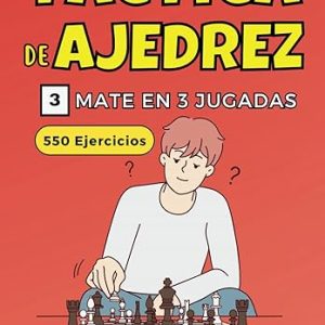 Libro Táctica de Ajedrez 3 Mate en 3 Jugadas