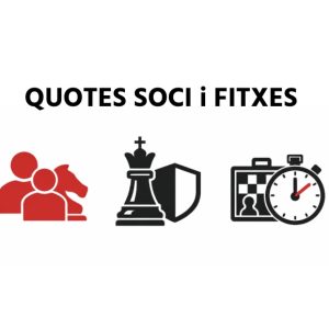 QUOTES DE SOCI I FITXES